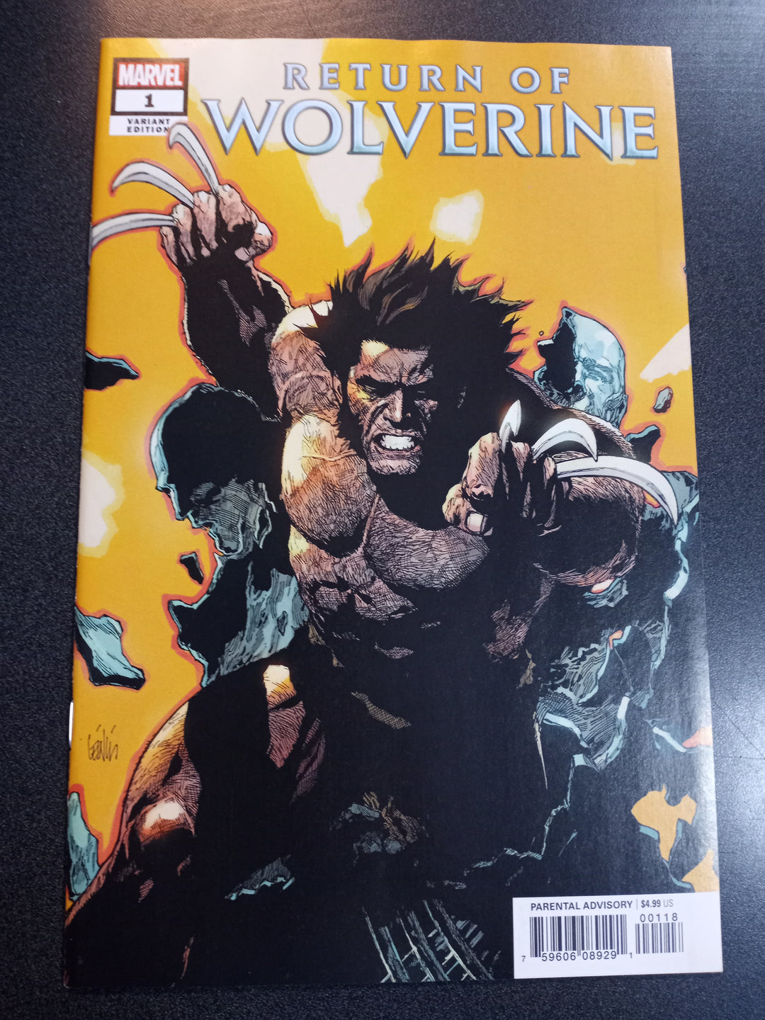 Return Of Wolverine #1 (Of 5) Yu Variant