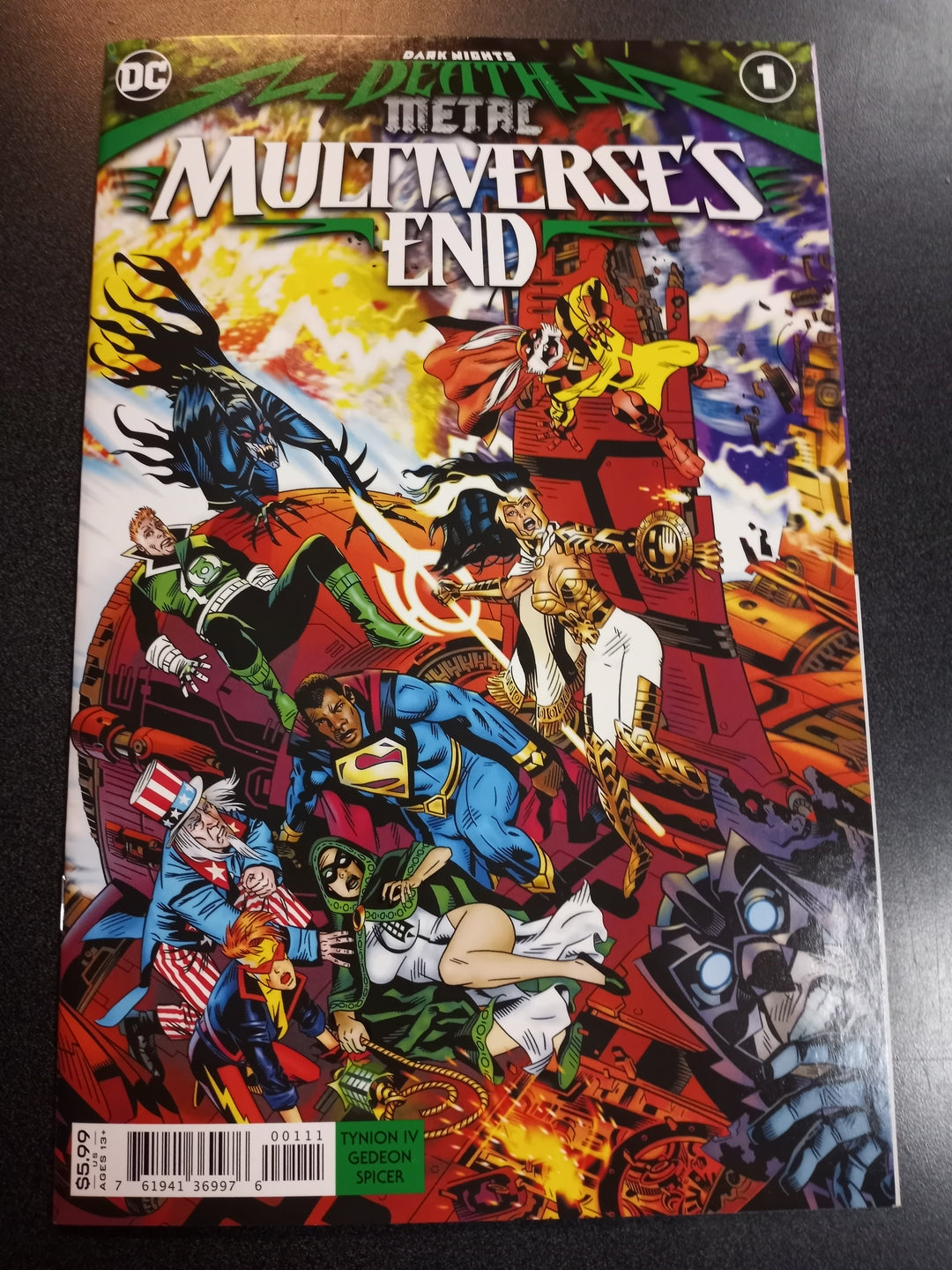 Dark Nights Death Metal Multiverses End #1 (One Shot) Cvr A Michael Golden