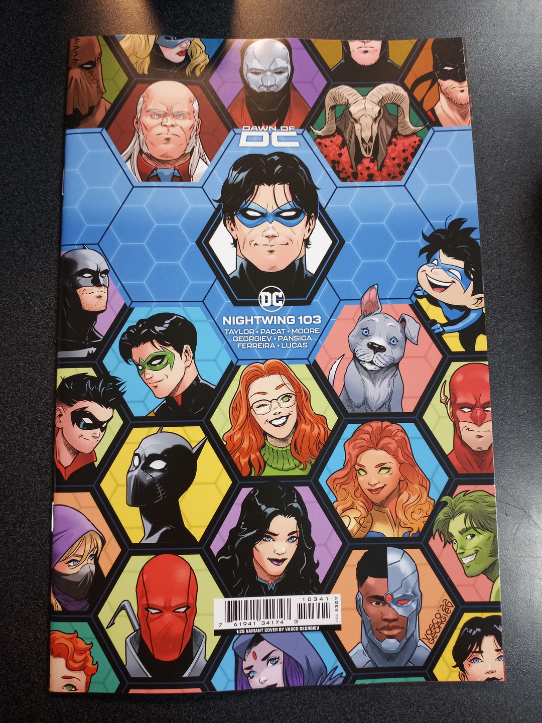 Nightwing #103 Cover E 1 in 25 Vasco Georgiev Card Stock Variant