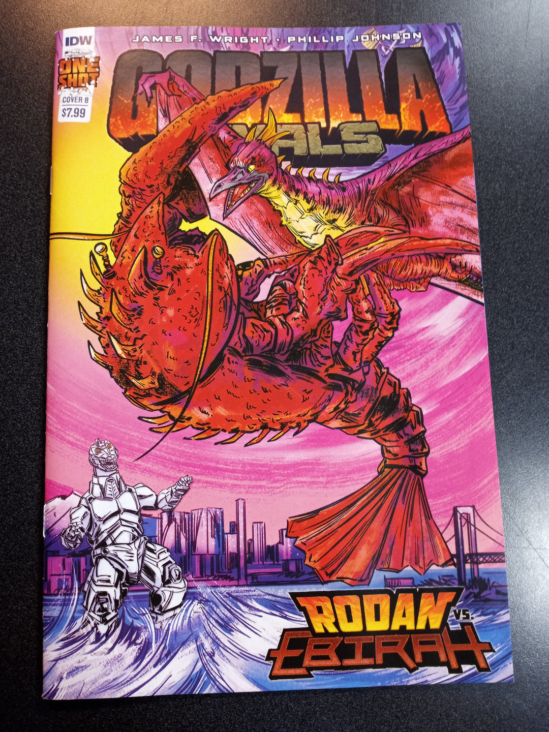 Godzilla Rivals Rodan vs Ebirah Cover B Chi