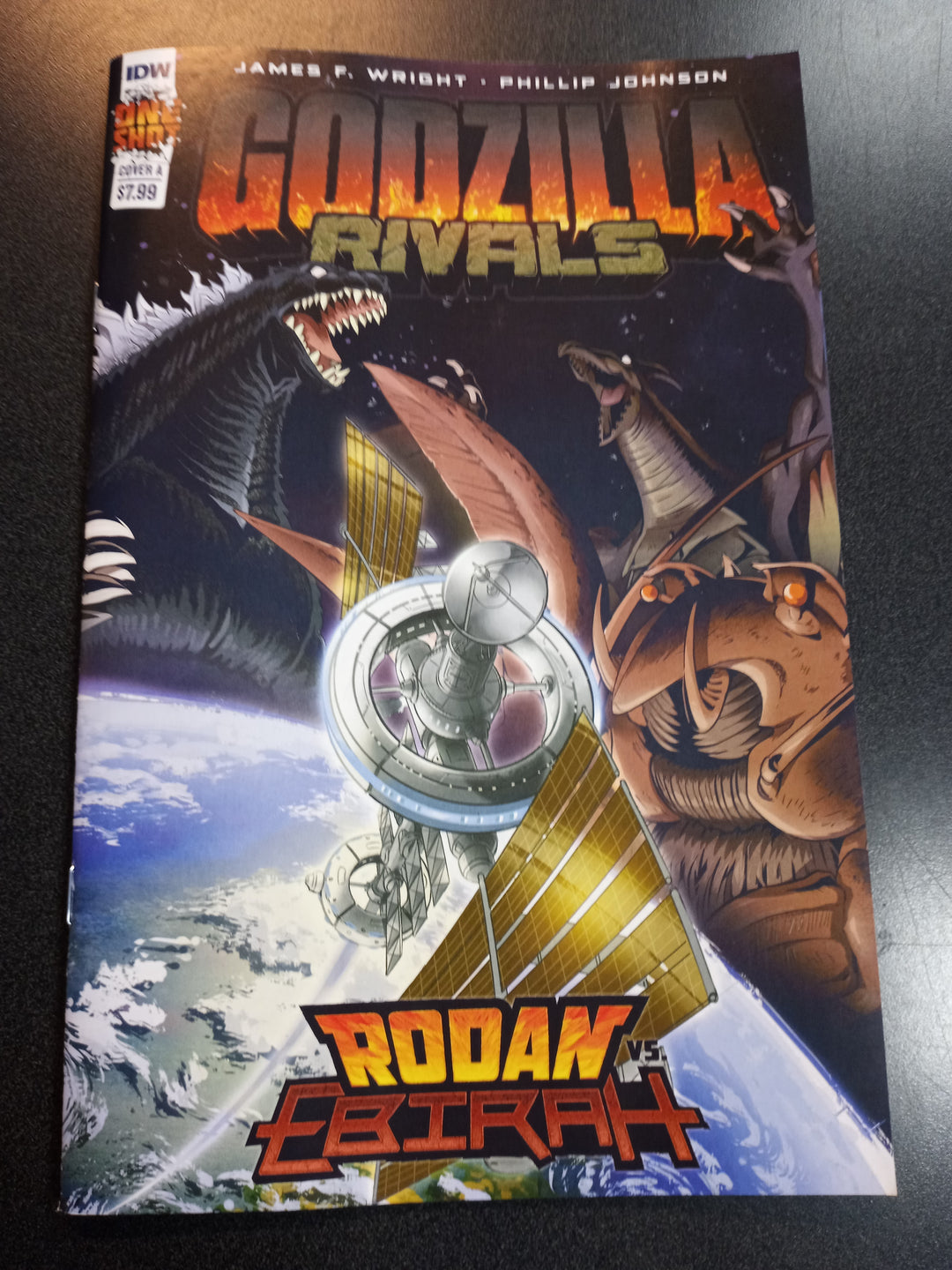 Godzilla Rivals Rodan vs Ebirah Cover A Johnson