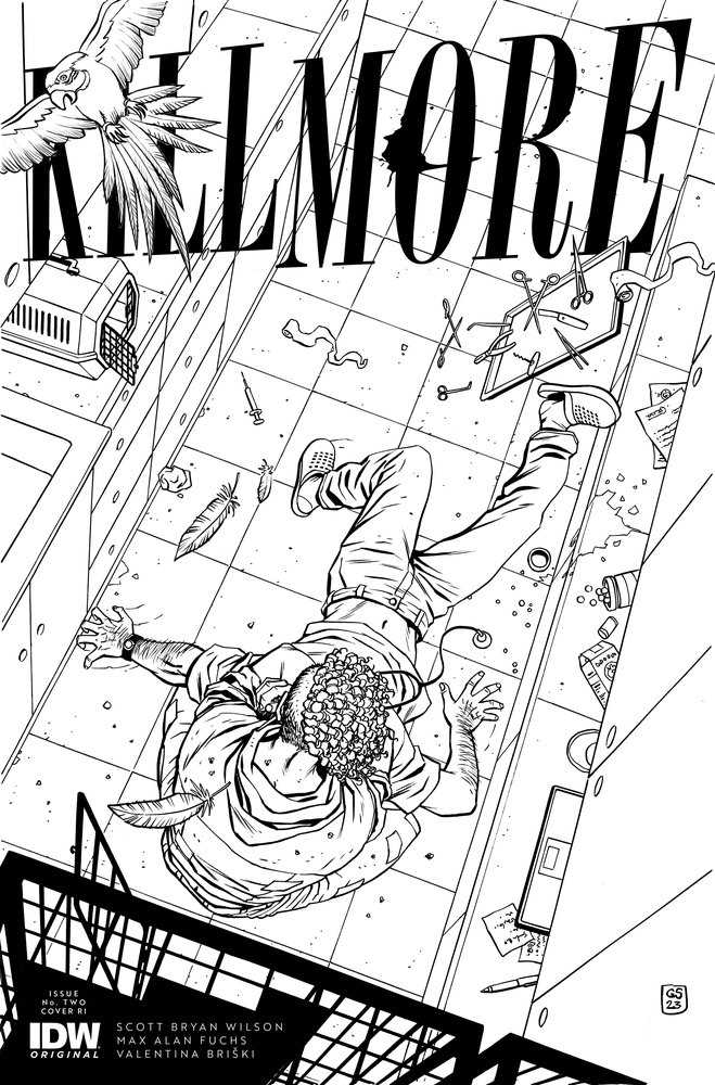 Kill More #2 Variant Ri (10) (Sudzuka Black & White)