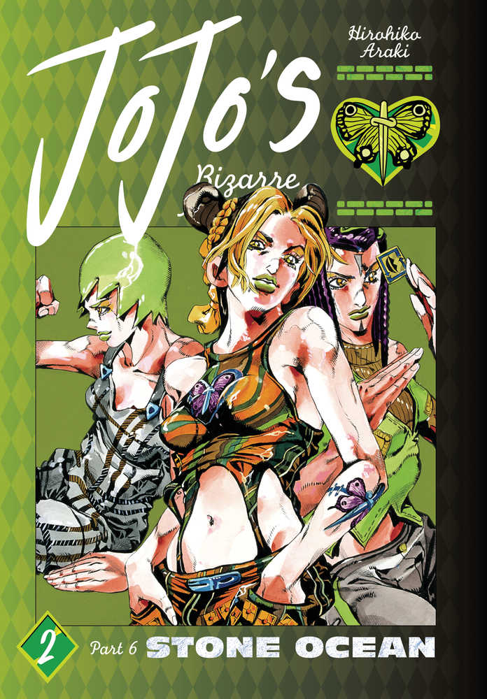 Jojo's Bizarre Adventure Part 6 Stone Ocean Hardcover Volume 02