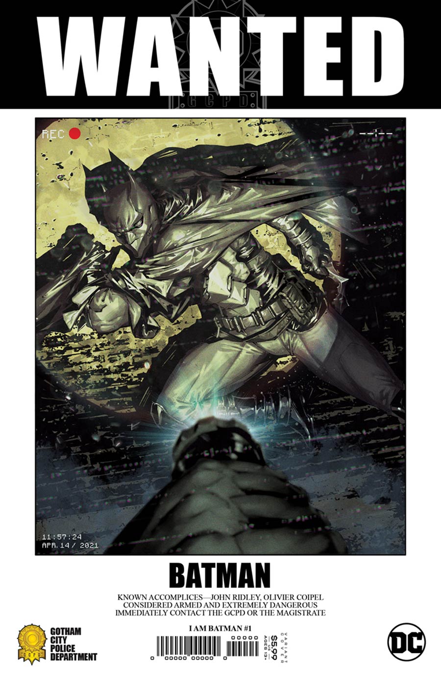 I Am Batman #1 Cover E Incentive Kael Ngu Card Stock Variant