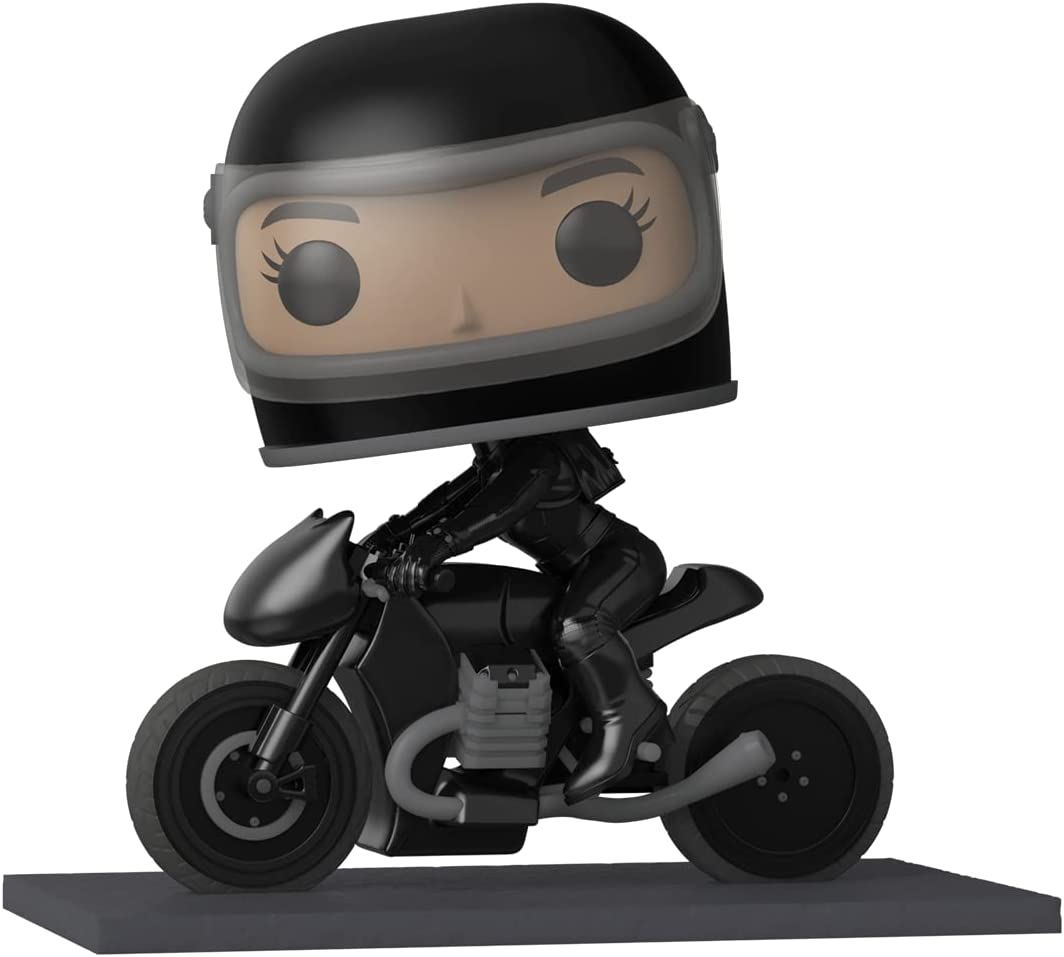 POP! Selina Kyle on Motorcycle