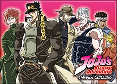 Jojo Stardust Crusaders Magnet