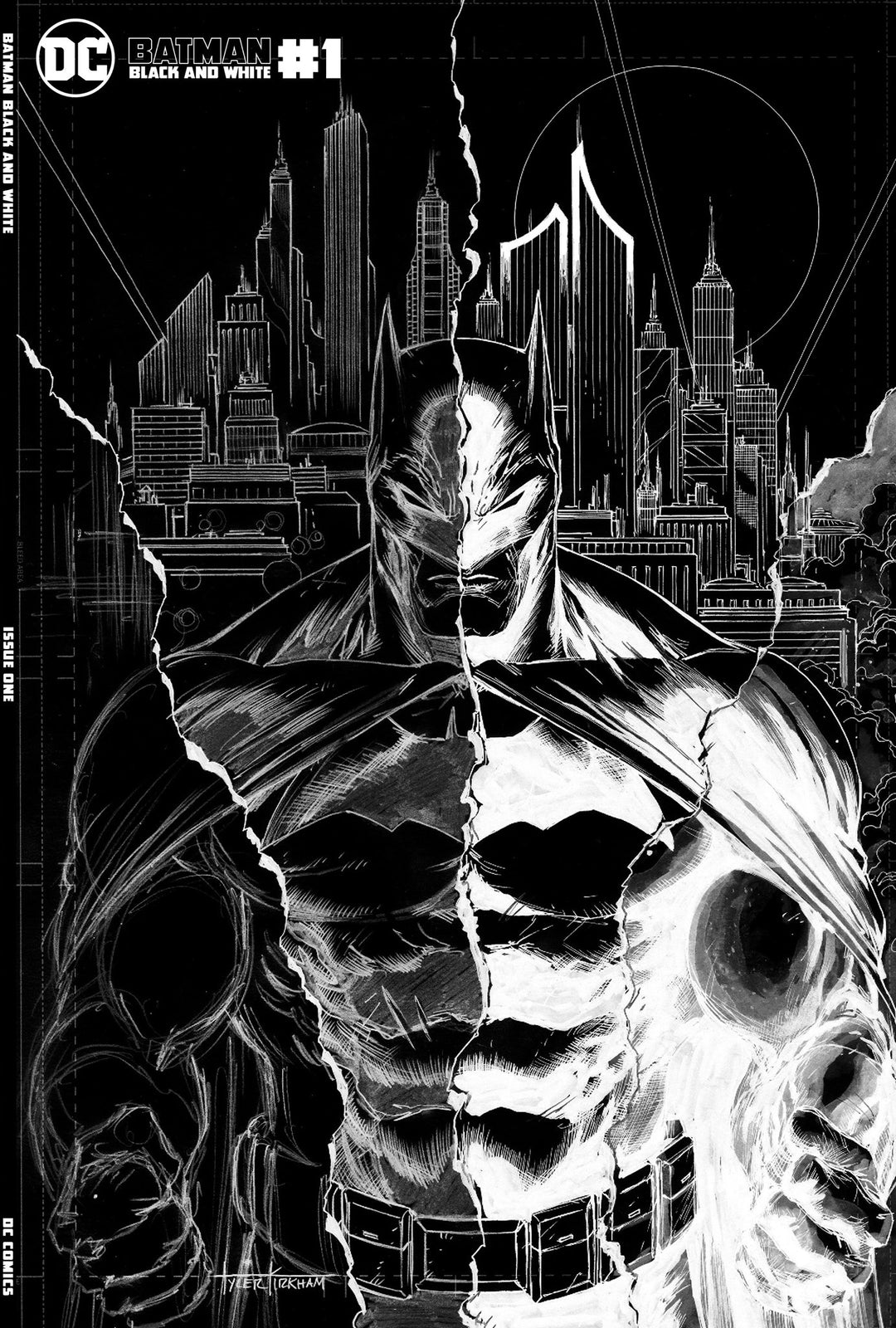 Batman Black & White #1 Tyler Kirkham Black and White Variant B