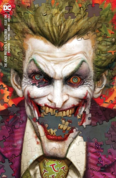 Joker Presents a Puzzlebox #1 Ryan Brown Cover B Virgin Art Variant