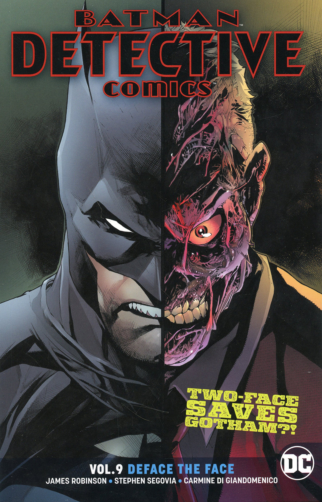 Batman Detective Comics Vol. 9 Deface the Face