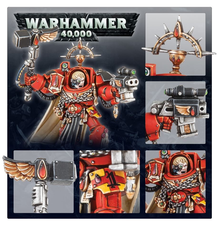 Blood Angels Captain in Terminator Armour