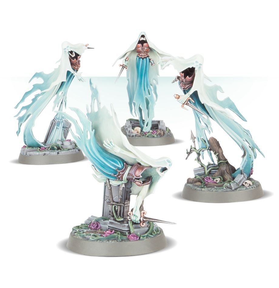 Easy to Build: Nighthaunt Myrmourn Banshees