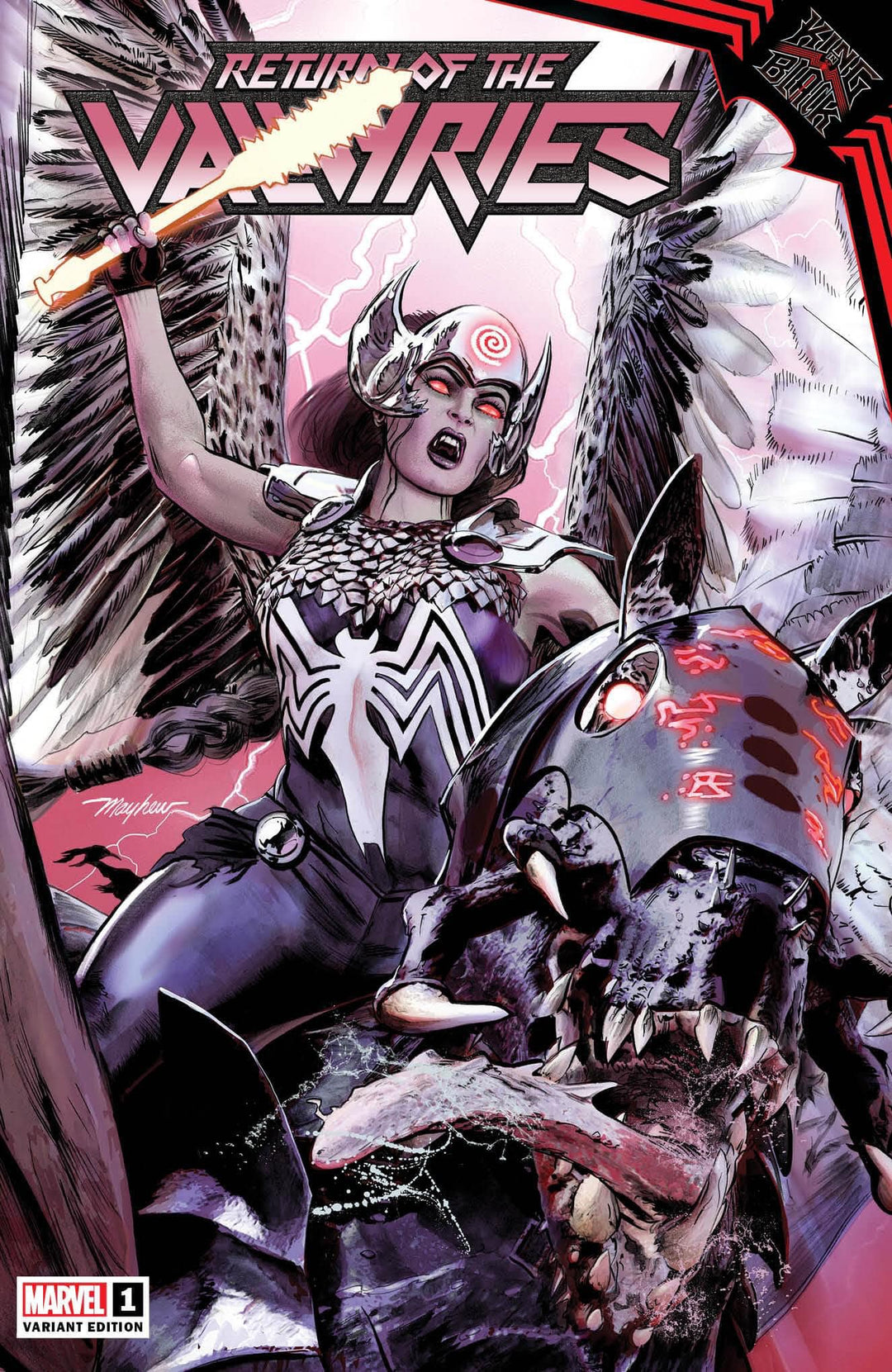 King In Black Return Of The Valkyries #1 Mayhew Trade Dress Variant