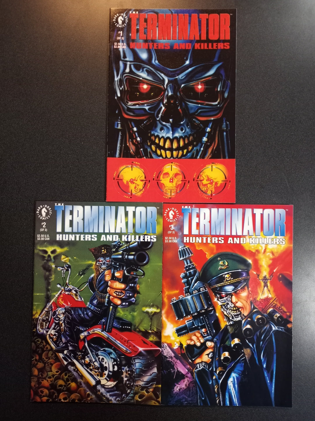 Terminator Hunters and Killers #1 - 3 VF/NM Set