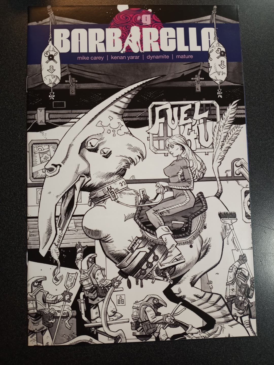 Barbarella #9 Cover F Marron B&W Variant