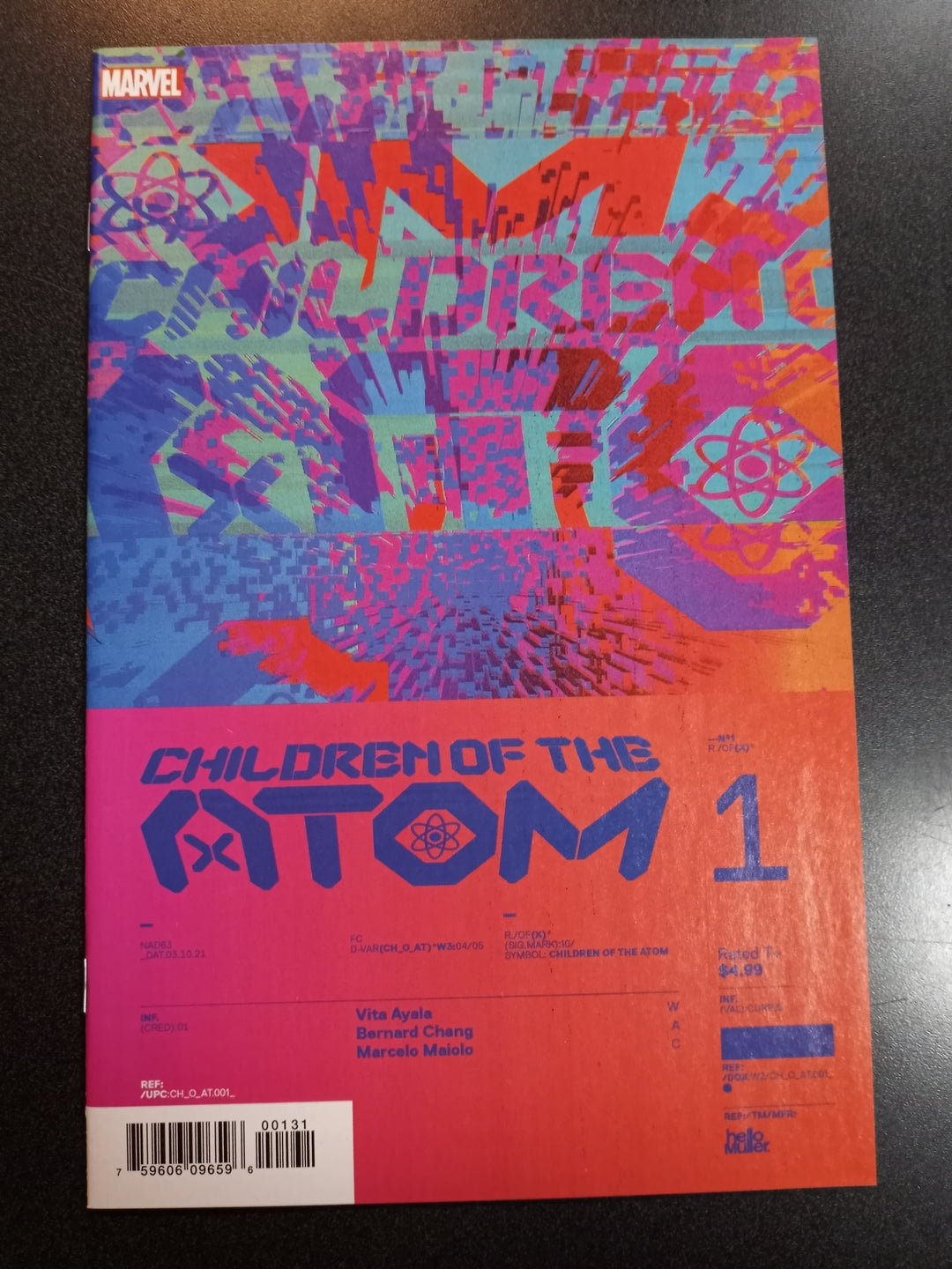 Children of the Atom #1 1:10 Muller Design Variant