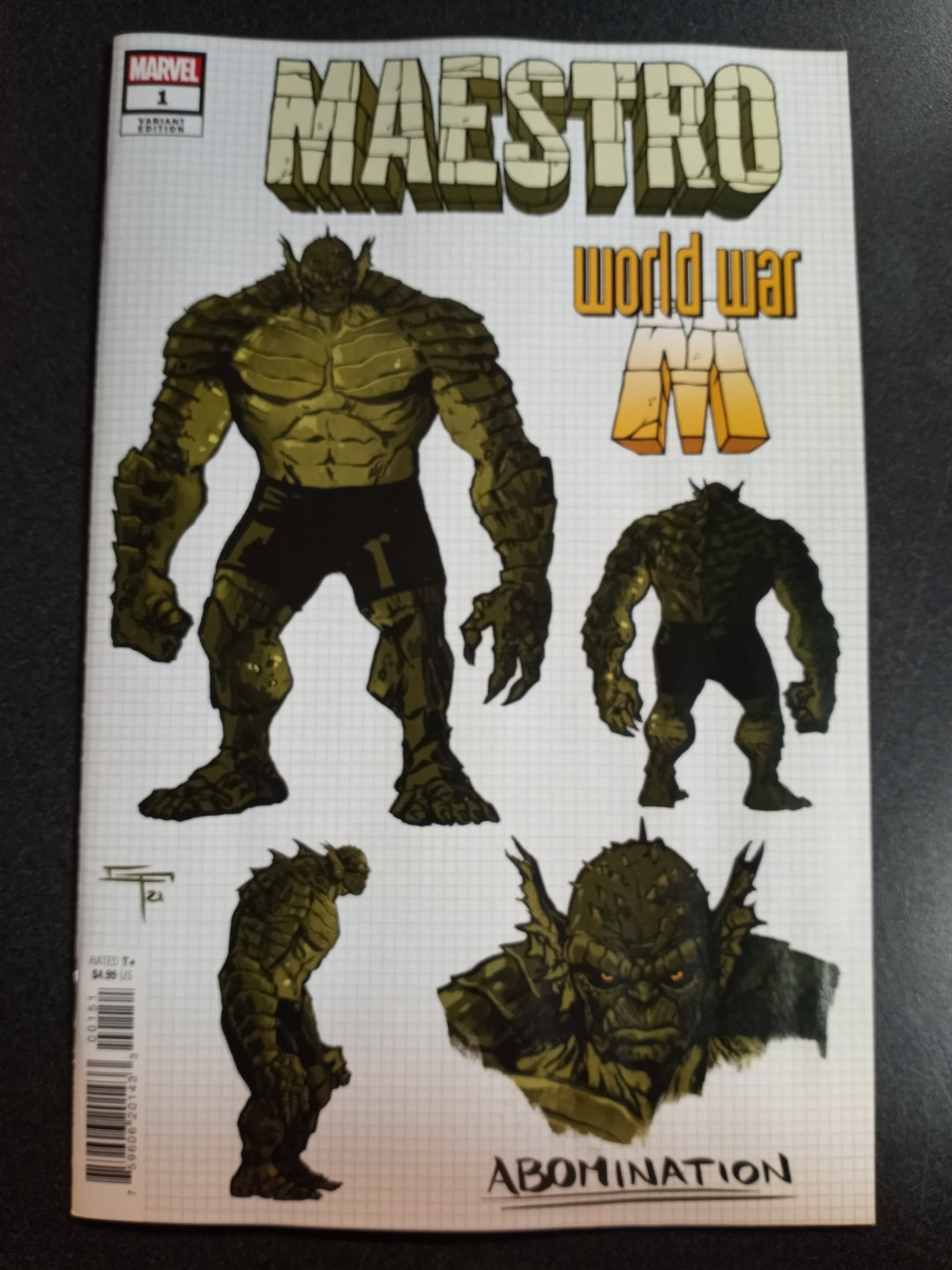 Maestro World War M #1 (Of 5) Peralta Design Variant