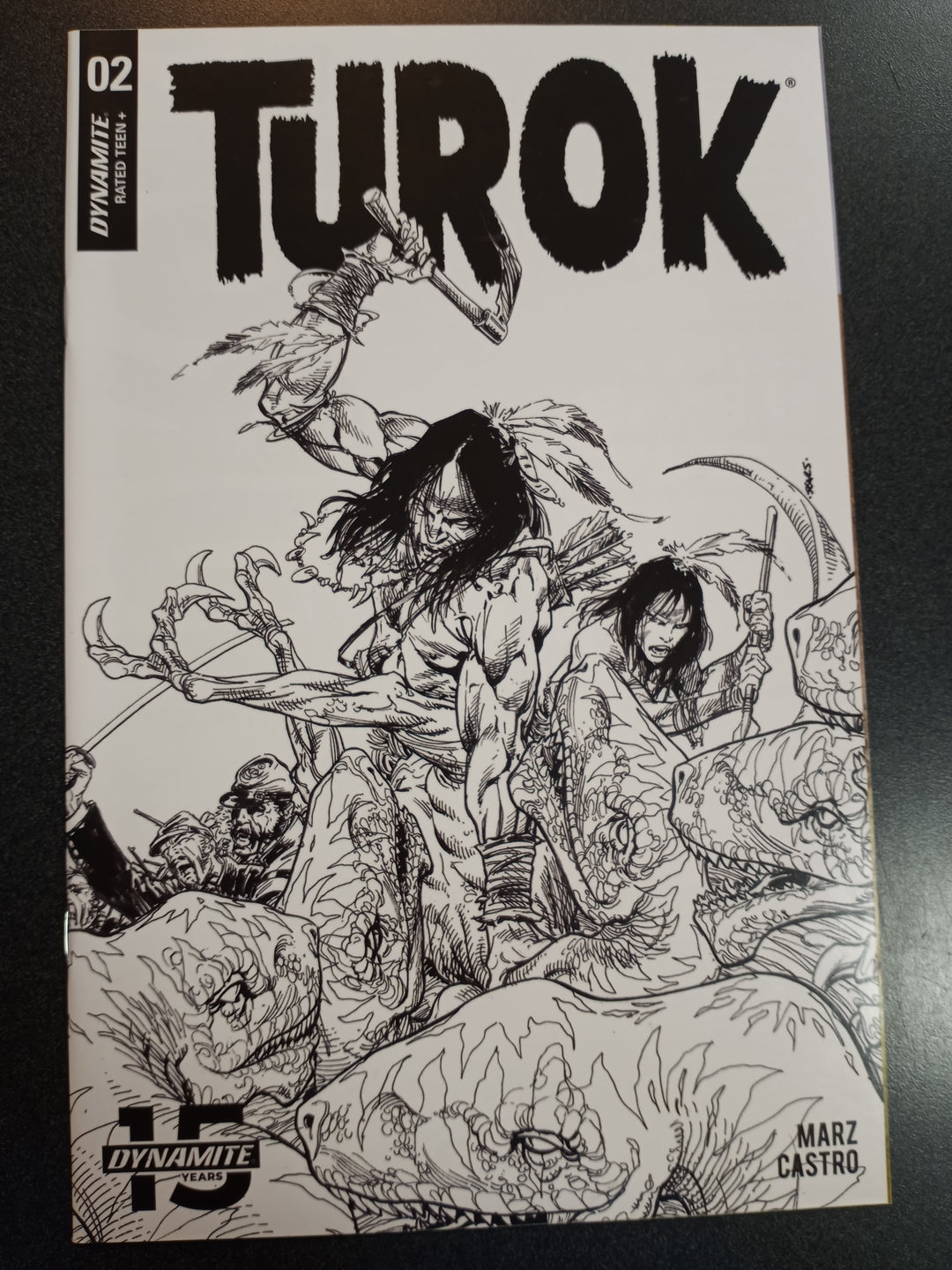 Turok #2 1:10 Sears B&W Variant