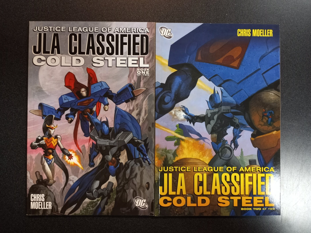 JLA Classified Cold Steel #1 2 Set VF