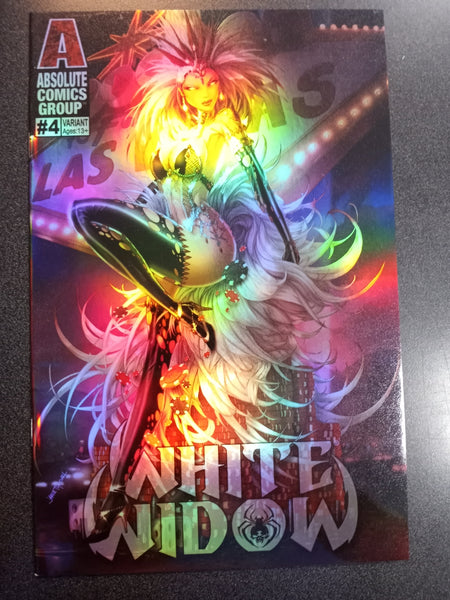 White Widow #4 Las Vegas Foil Cover Trade Dress Variant