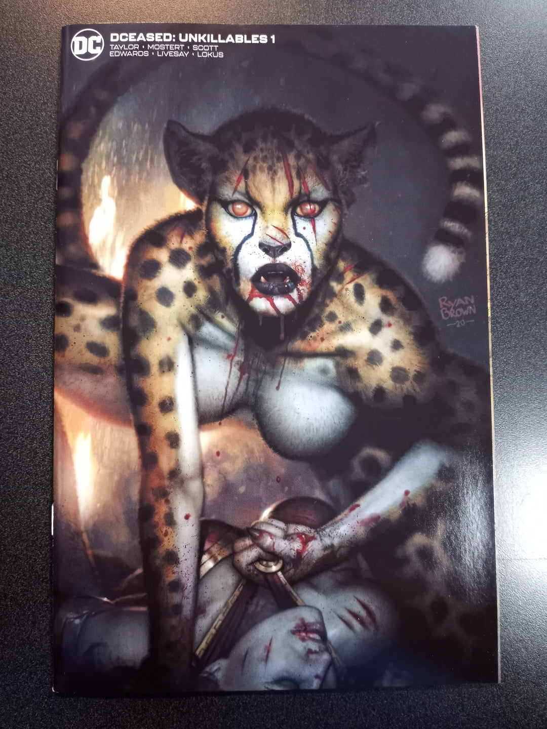Dceased Unkillables #1 Ryan Brown Virgin Art Variant