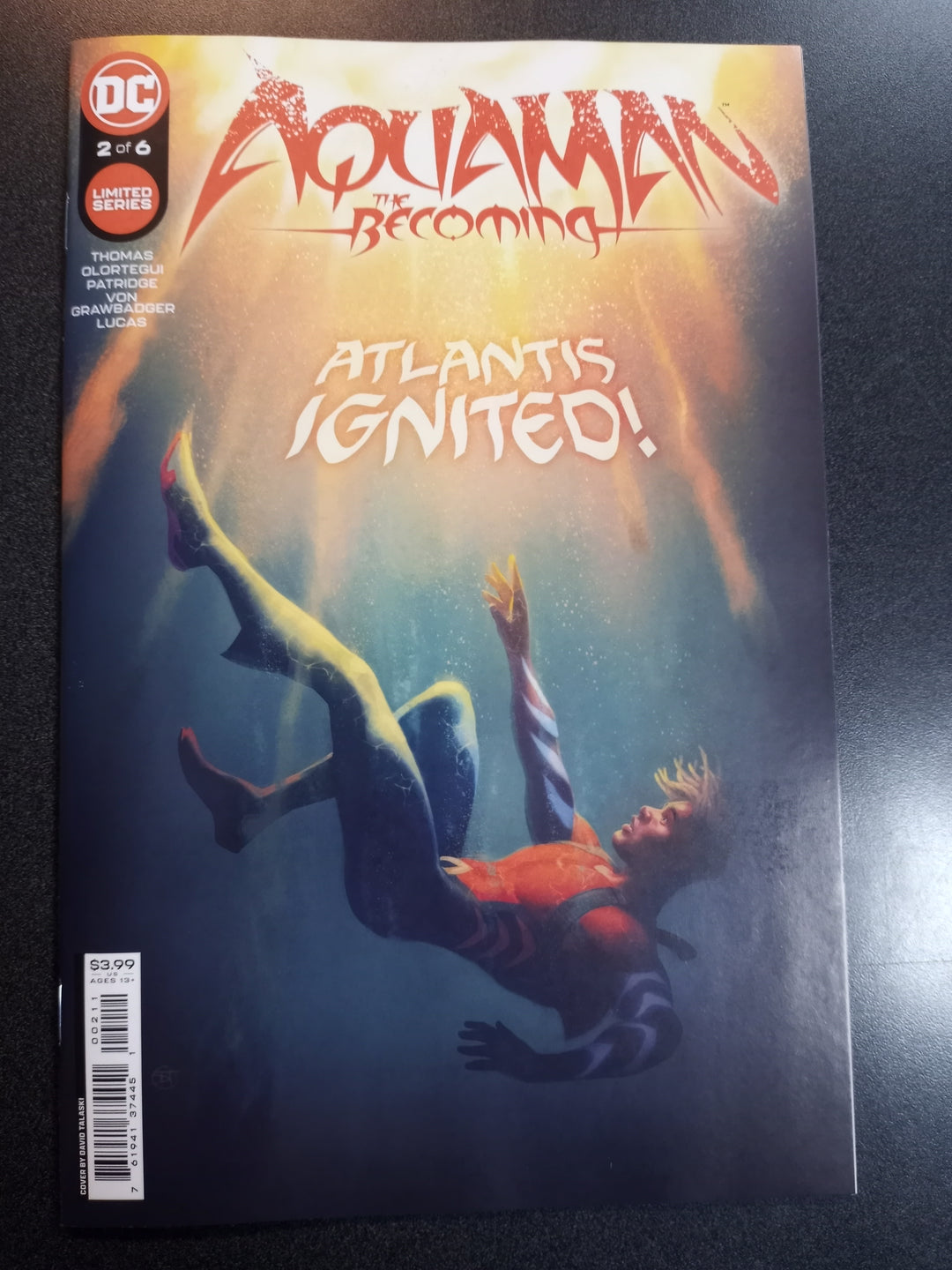 Aquaman The Becoming #2 (Of 6) Cover A Talaski