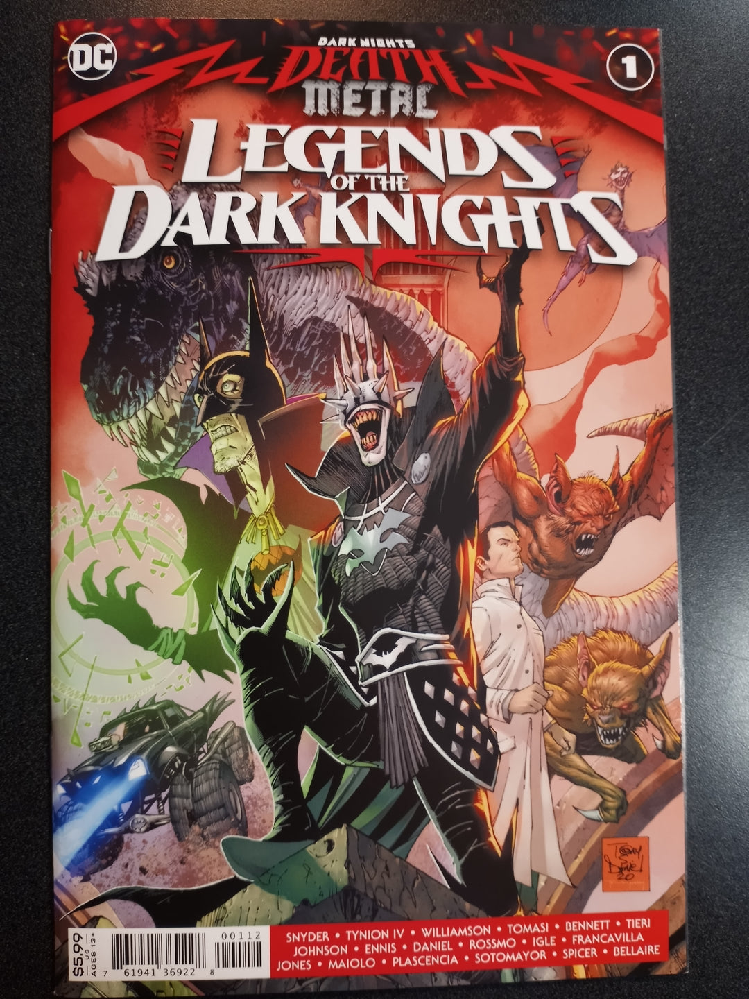 Dark Nights Death Metal Legends Ot Dark Knights #1 2Nd Print