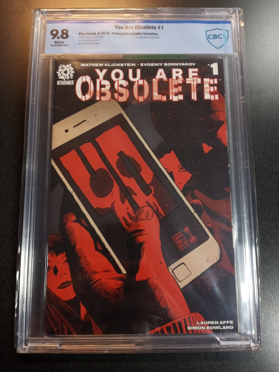 You Are Obsolete #1 CBCS 9.8