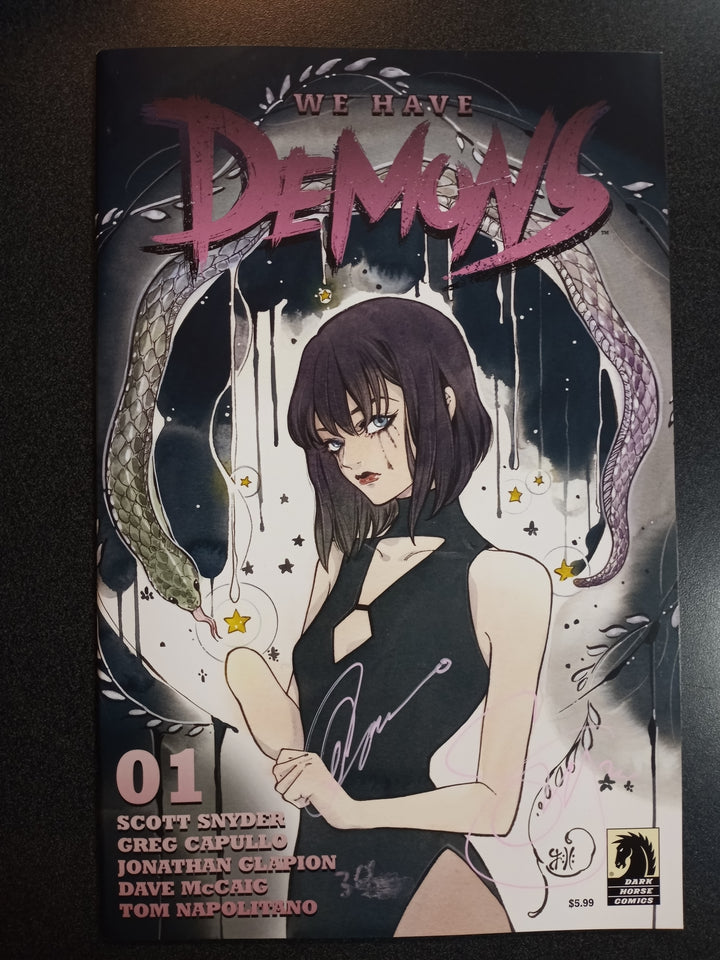 We Have Demons #1 (Of 3) Peach Momoko Signed Variant with COA