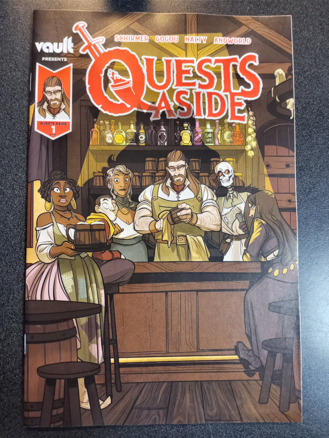 Quests Aside #1 Cover E Sarin 25 Copy Variant Edition