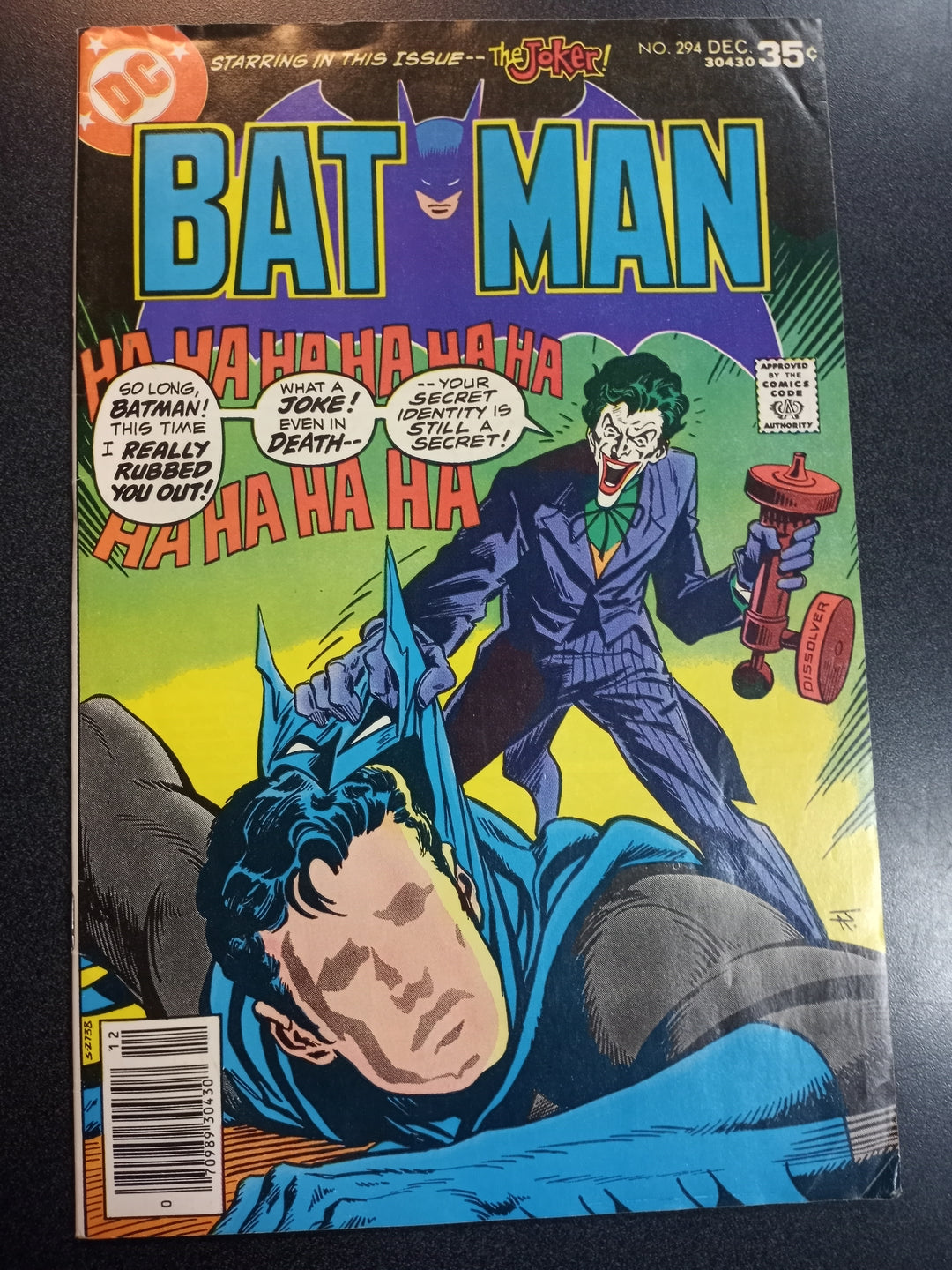 Batman #294 (Newsstand) FN/VF