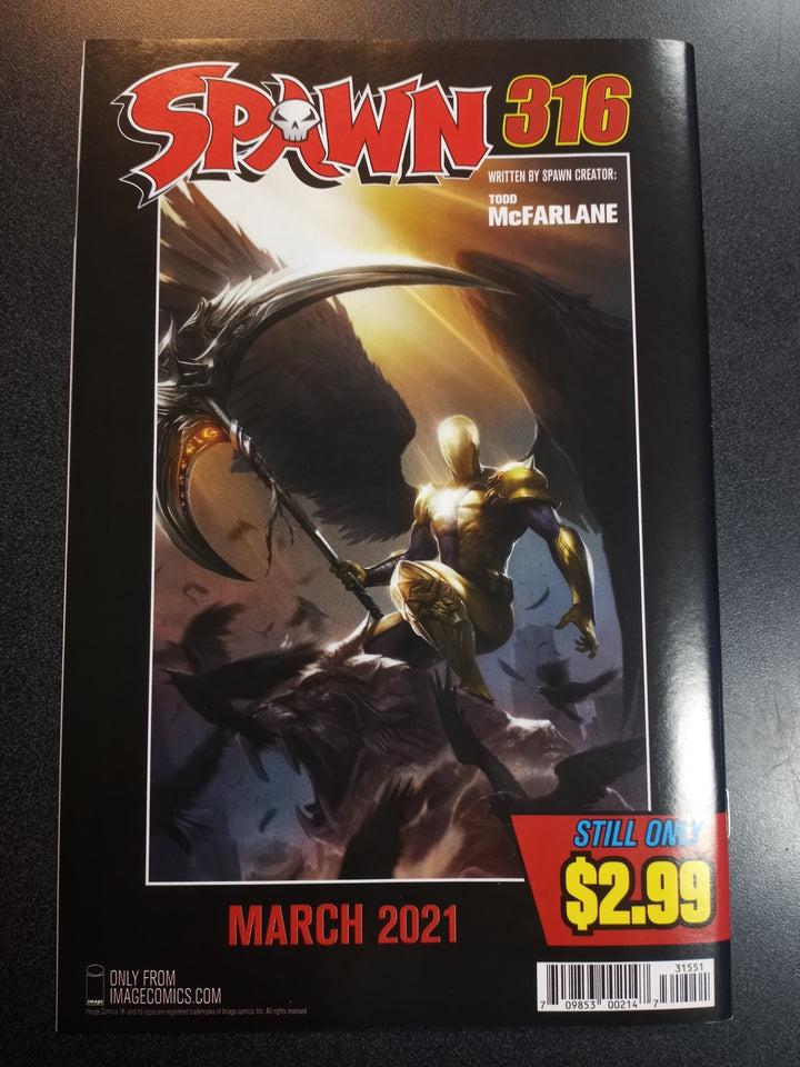 Spawn #315 Cover E Capullo & McFarlane Variant