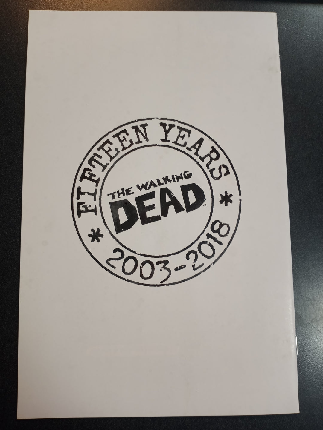 The Walking Dead #2 15th Anniversary Chris Samnee Color Virgin Variant
