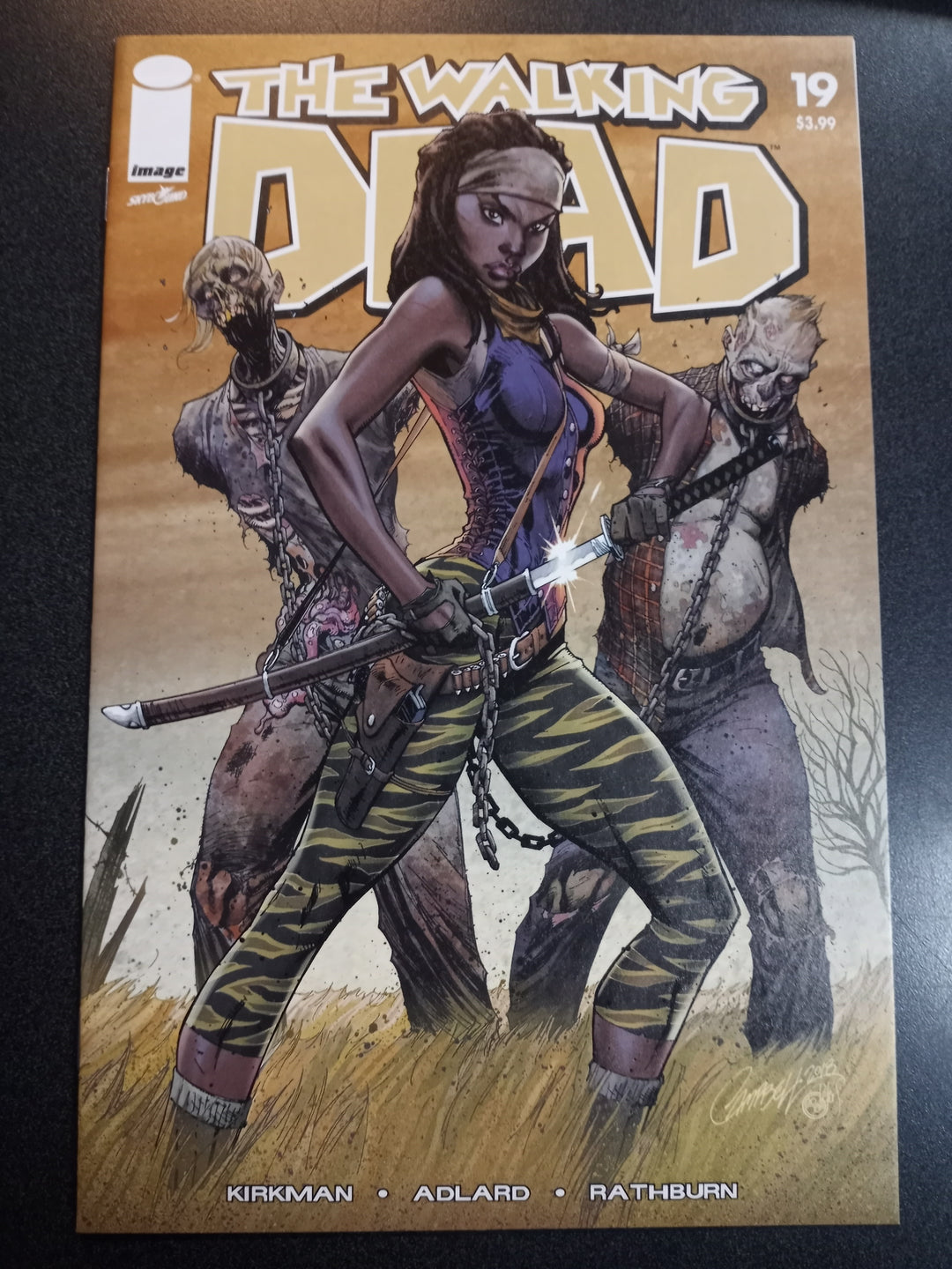 The Walking Dead #19 15th Anniversary Campbell Trade Dress Variant