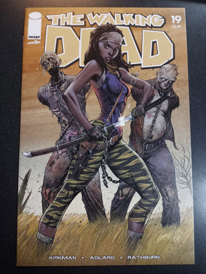 The Walking Dead #19 15th Anniversary Campbell Trade Dress Variant