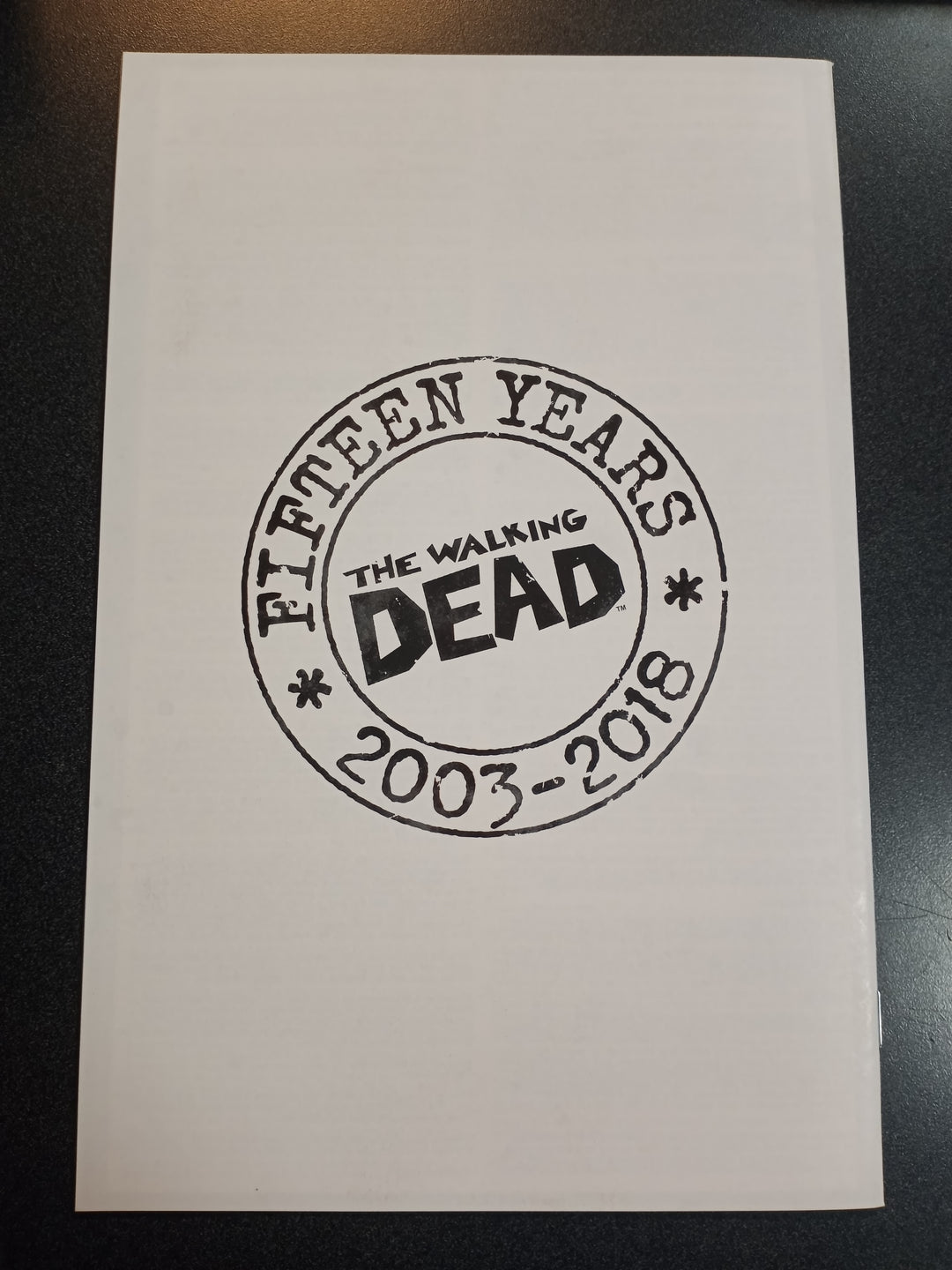 The Walking Dead #19 15th Anniversary Campbell Color Virgin Variant