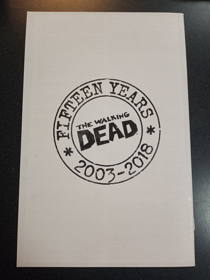 The Walking Dead #19 15th Anniversary Campbell Color Virgin Variant