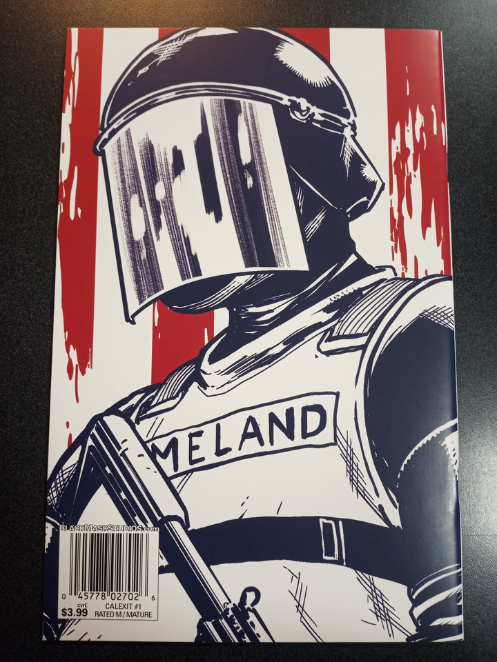 Calexit #1 American Flag Variant