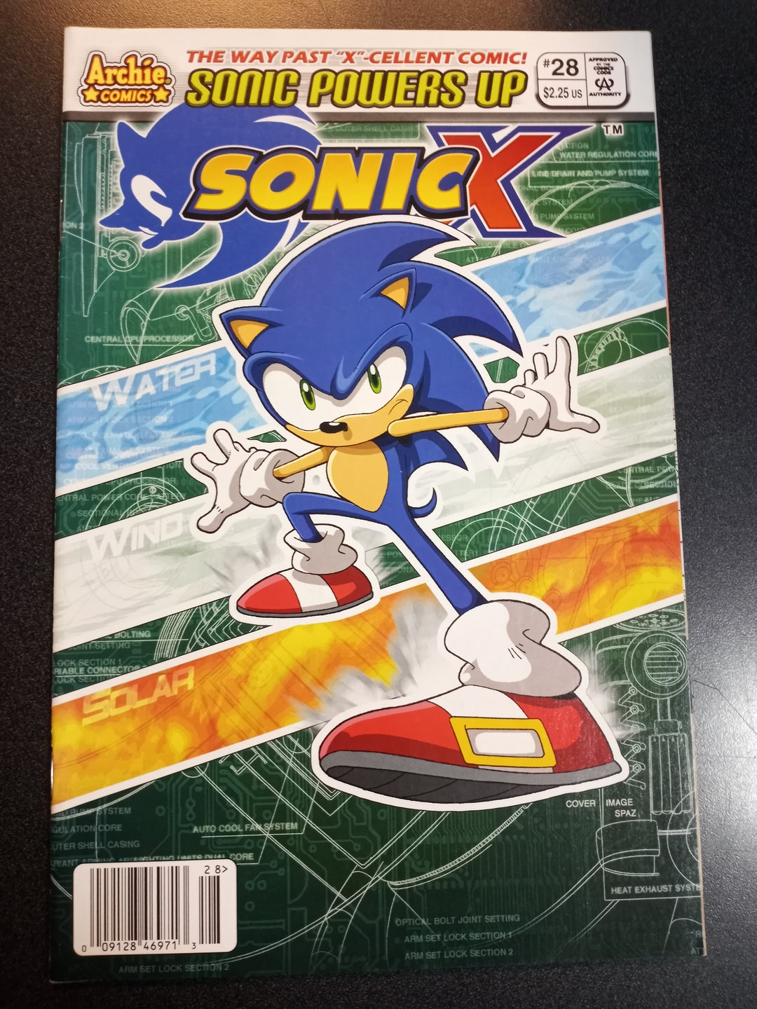 Sonic X #28 (Newsstand) VF+