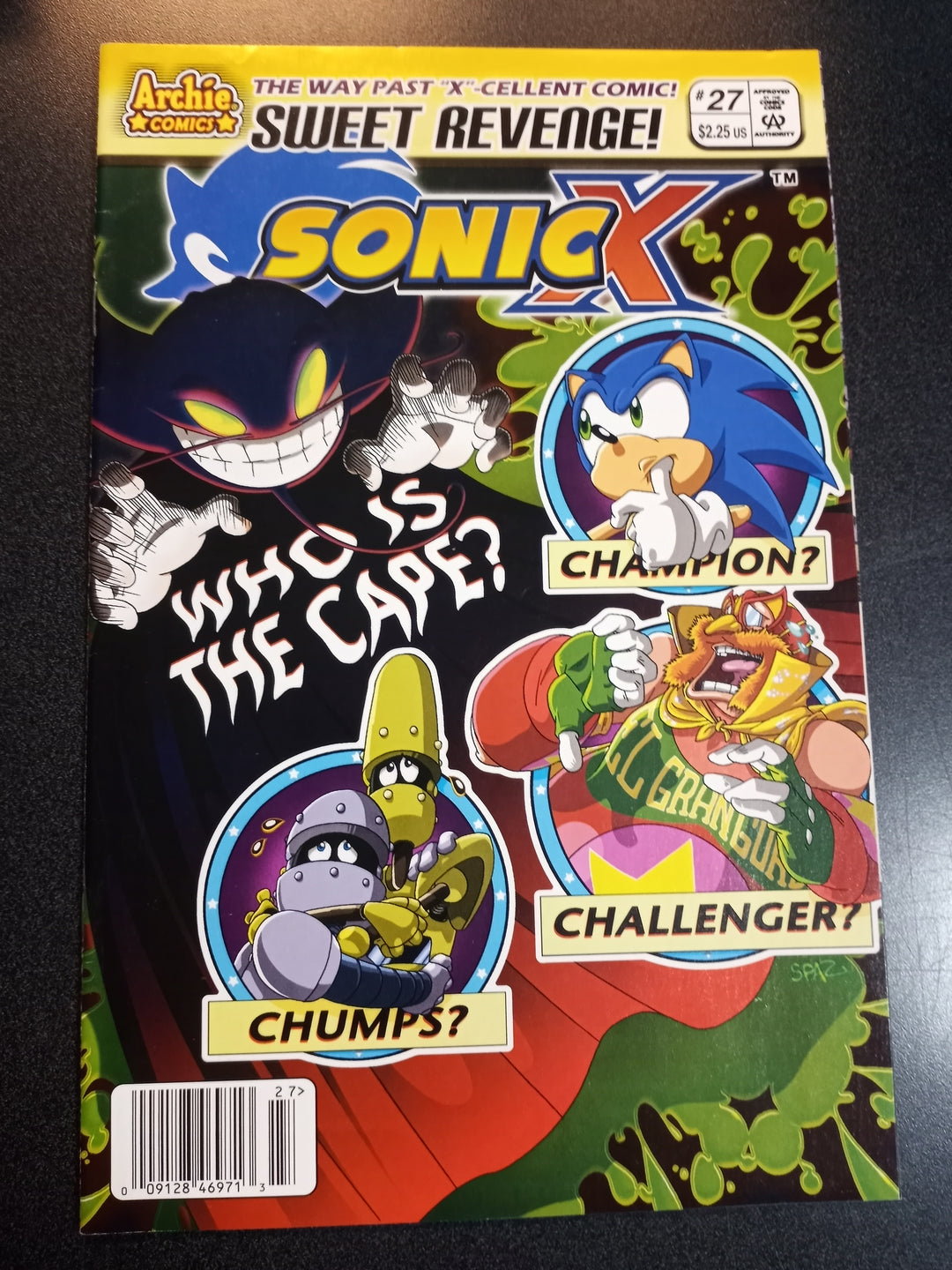 Sonic X #27 (Newsstand) NM-