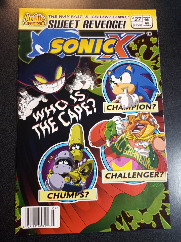 Sonic X #27 (Newsstand) NM-