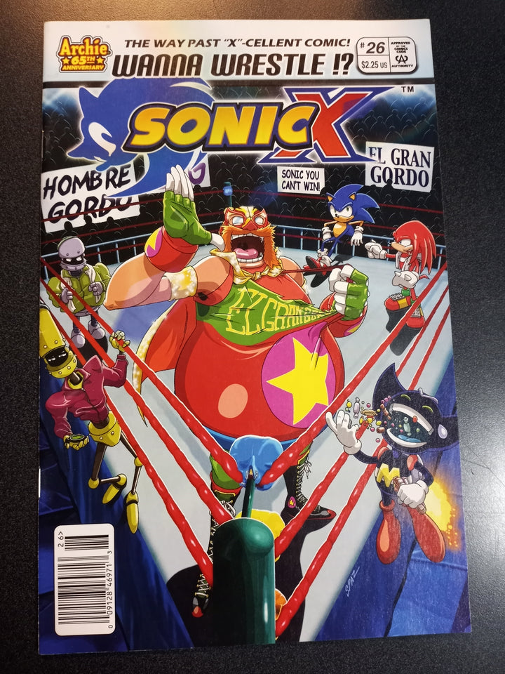Sonic X #26 (Newsstand) NM-