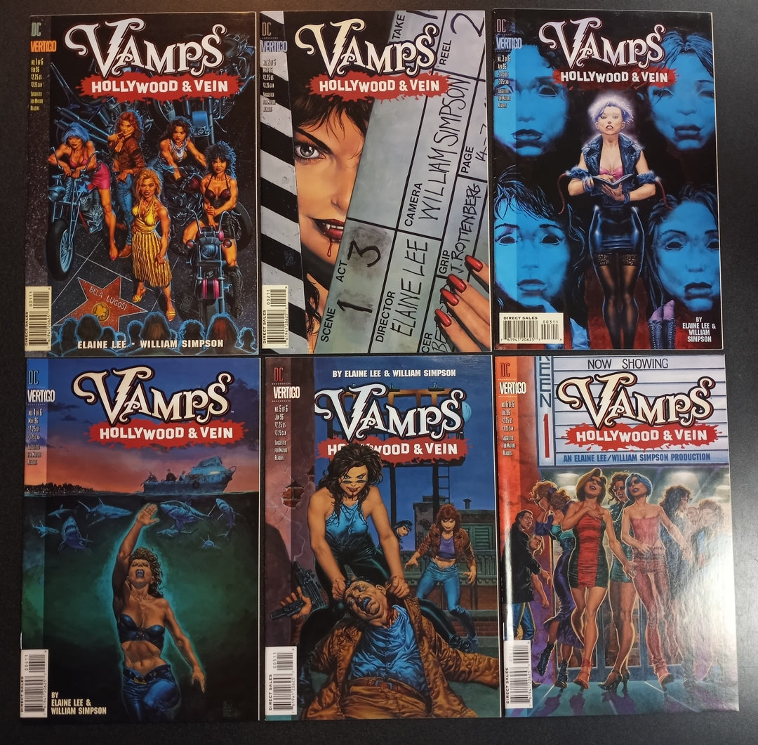 Vamps Hollywood & Vein #1 - 6 Set NM