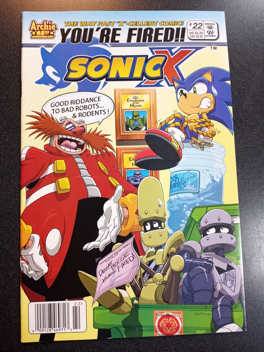 Sonic X #22 (Newsstand) NM