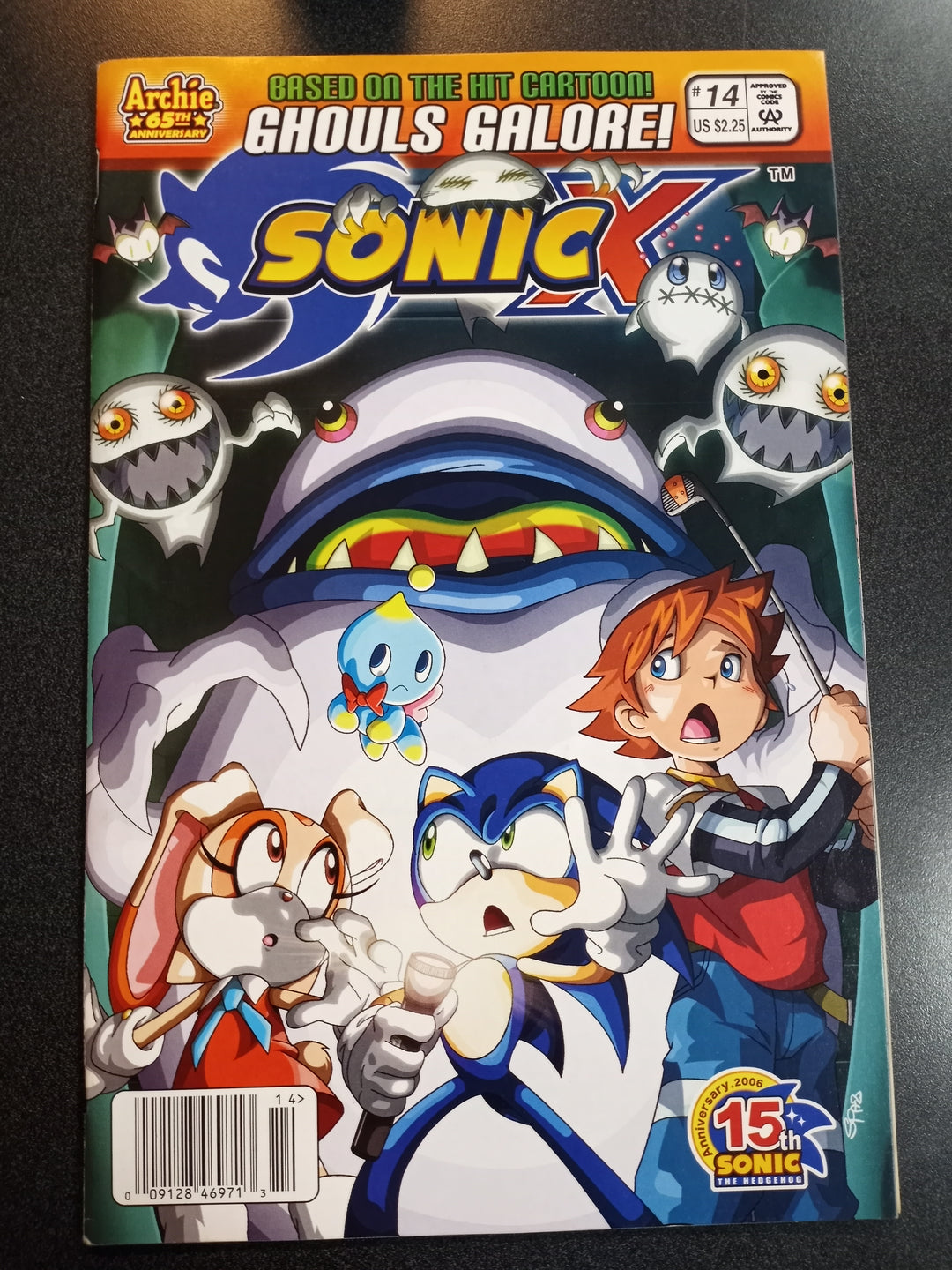 Sonic X #14 (Newsstand) NM-