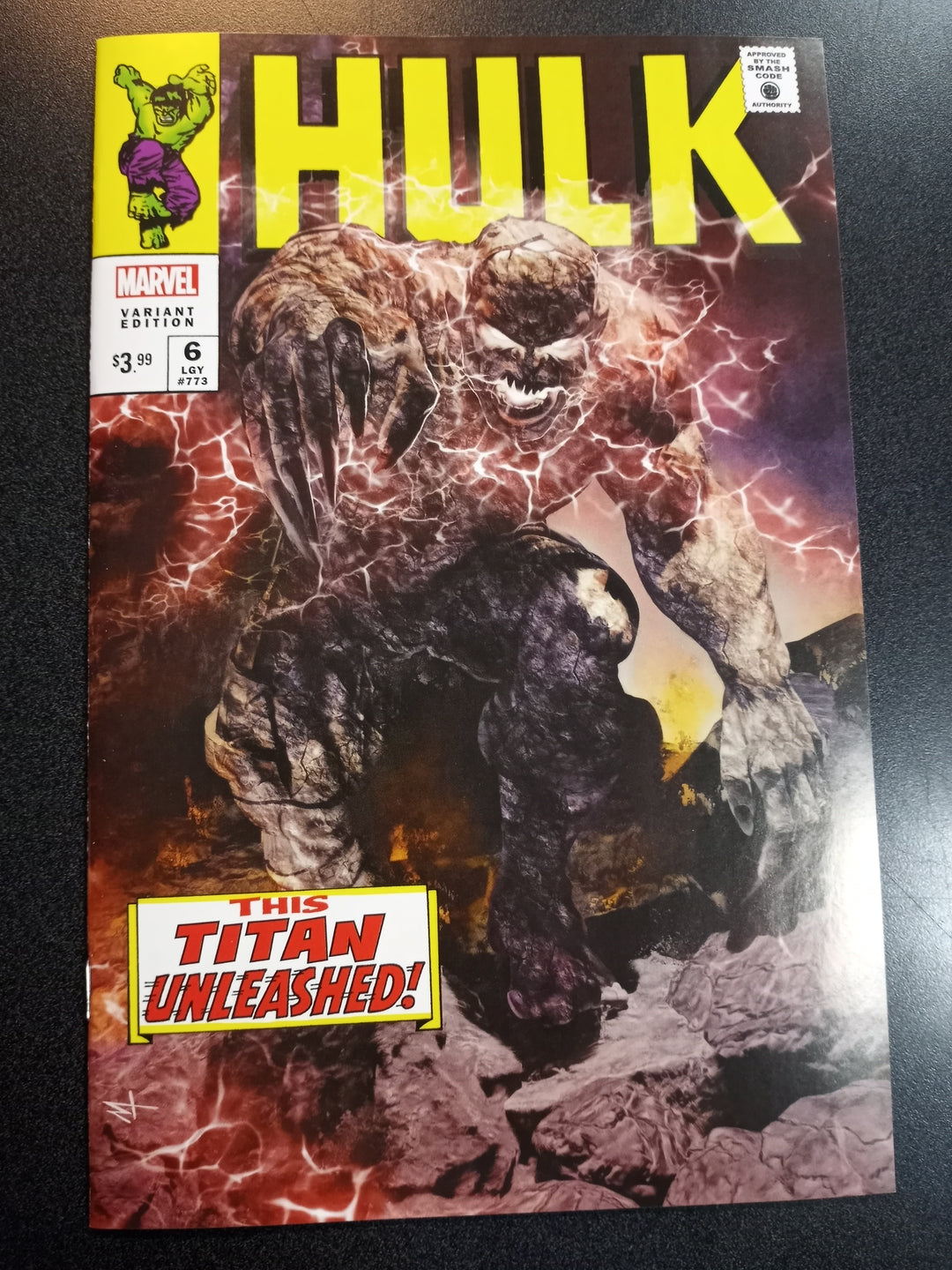 Hulk #6 Marco Turini Trade Dress Variant
