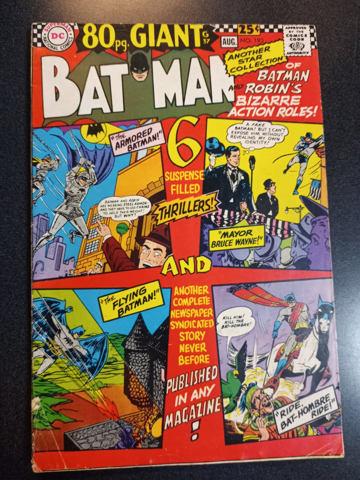 Batman #193 VG-