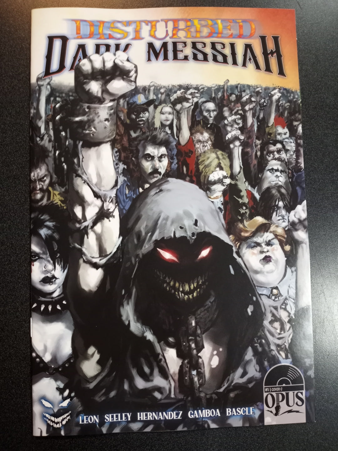 Disturbed Dark Messiah #1 (Of 5) Cover C 10 Copy Variant Edition Mcfarlan