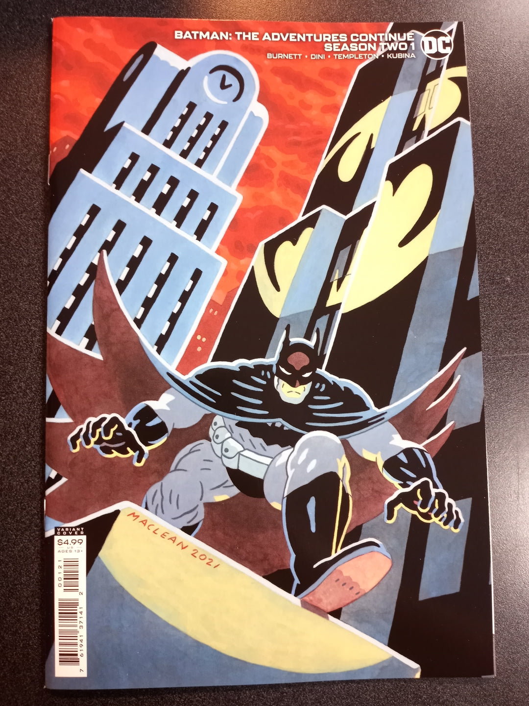 Batman Adventures Continue Season 2 #1 Cover B Cardstock Var