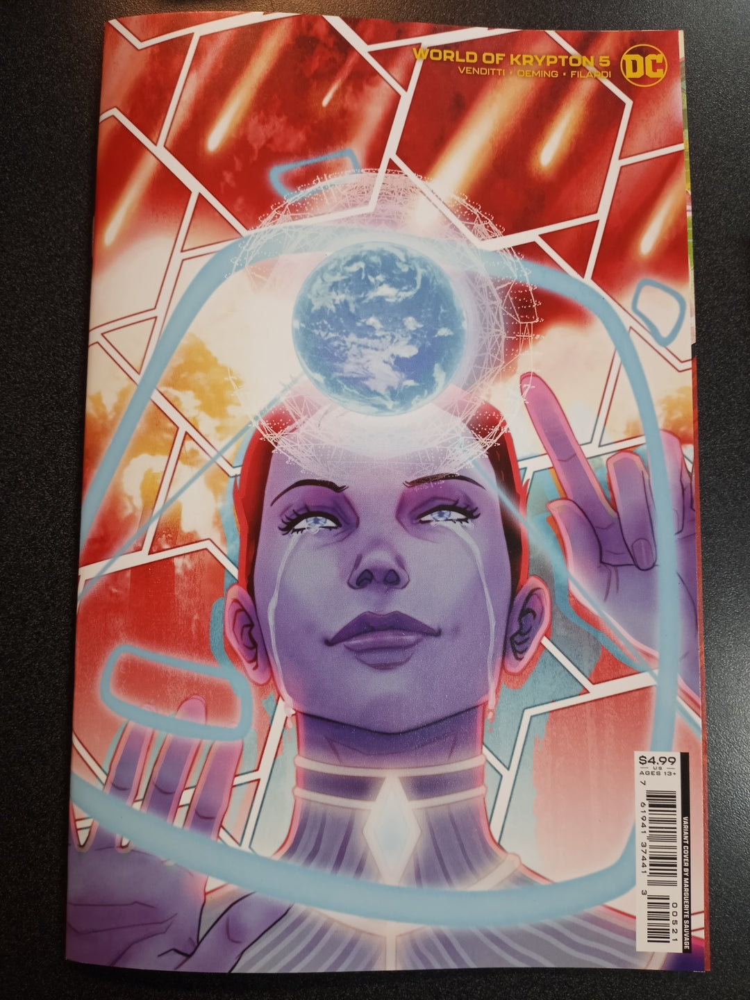 World Of Krypton #5 (Of 6) Cover B Marguerite Sauvage Card Stock Variant