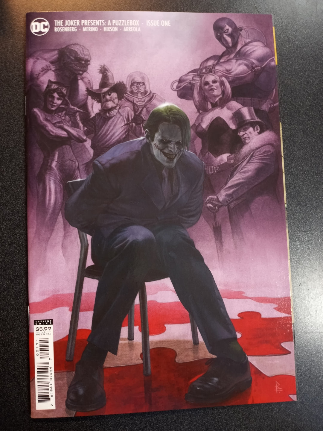 Joker Presents A Puzzlebox #1 Cover B Cardstock Variant